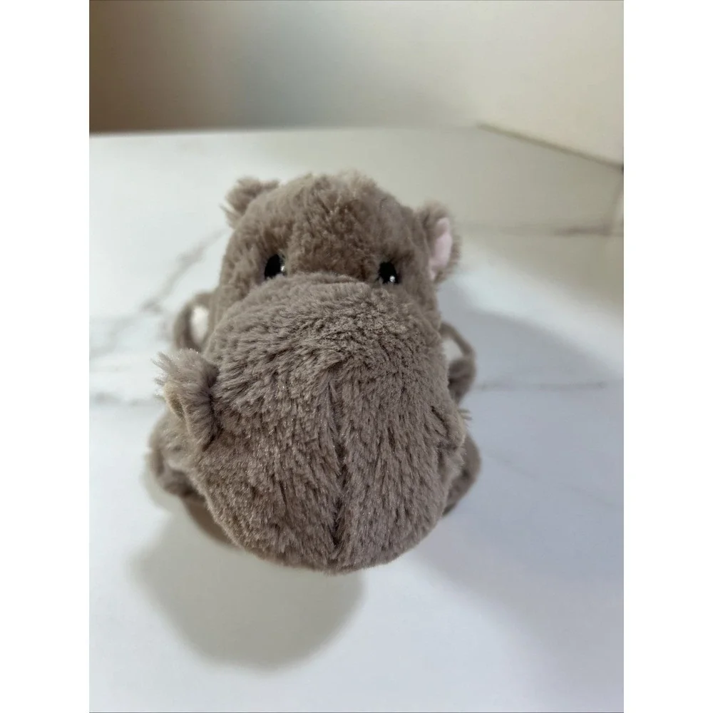 * Microwaveable Warming Hippo Stuffed Animal Huggable Warm Me Up‎ Cuddle Comfort